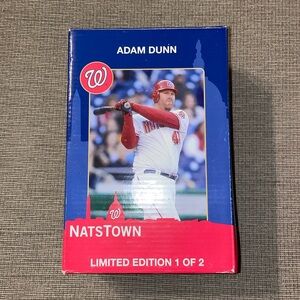 MLB 2009 Washington Nationals Adam Dunn Natstown Bobblehead